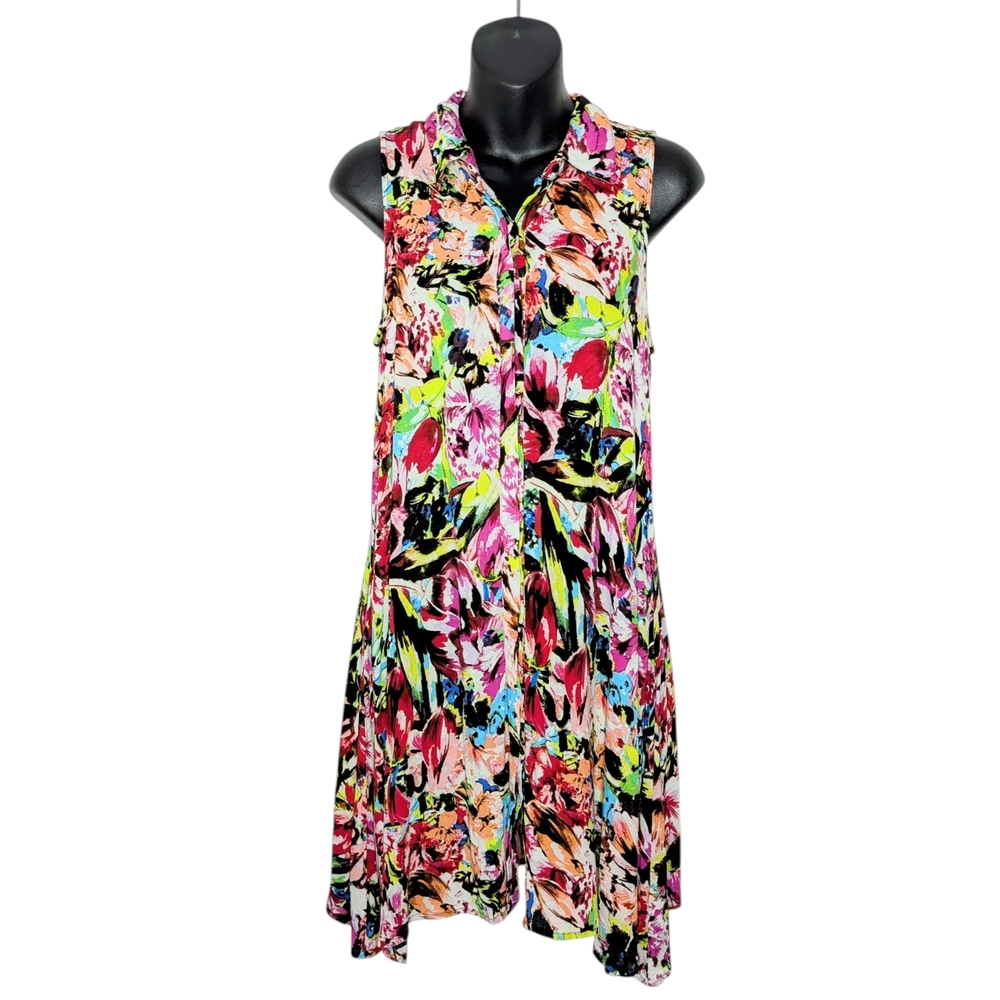Cupio Colorful Sleeveless Mini Dress